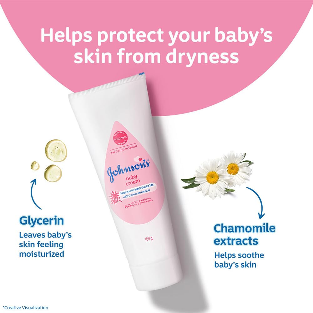 Johnson's Baby Cream, 50g