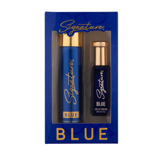 Signature Blue Perfume & Deodorant Gift Set