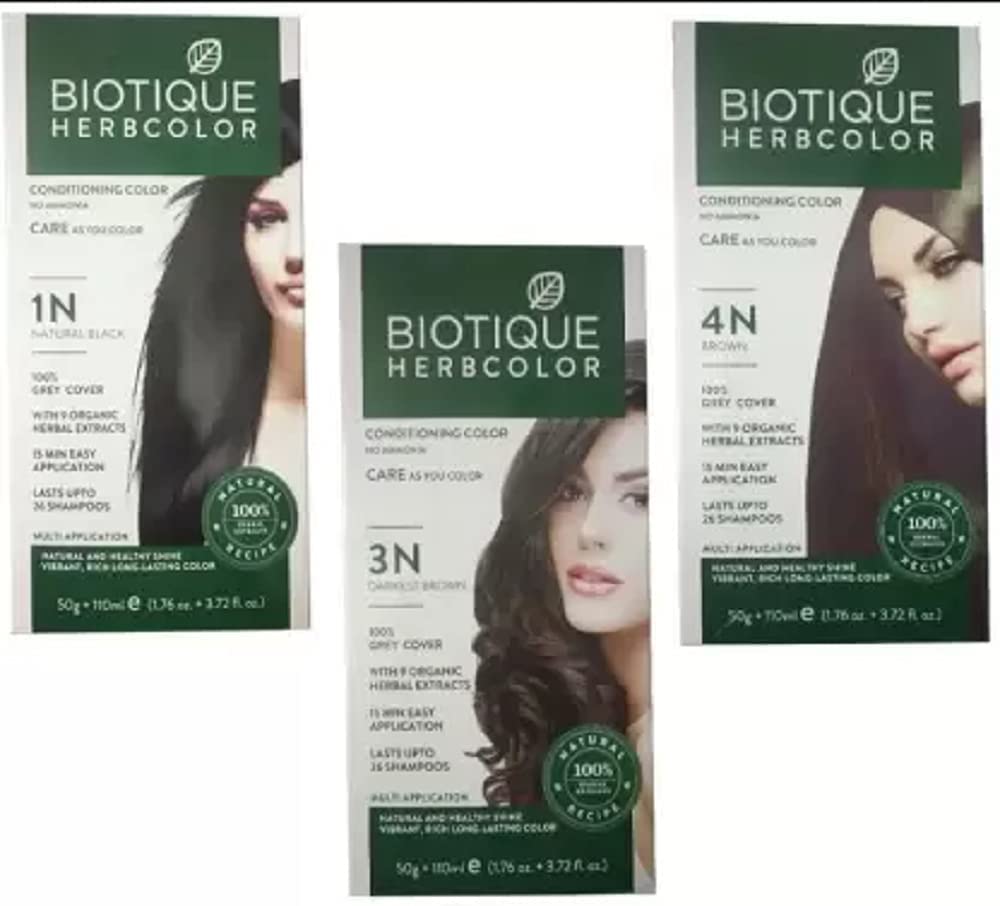 BIO. HERBCOLOR 1N NATURAL BLACK50G