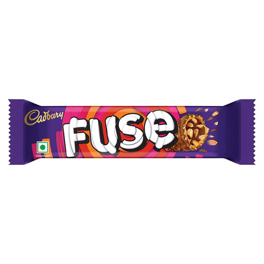 Cadbury Fuse Peanut & Caramel Filled Chocolate Bar, 21 Gram