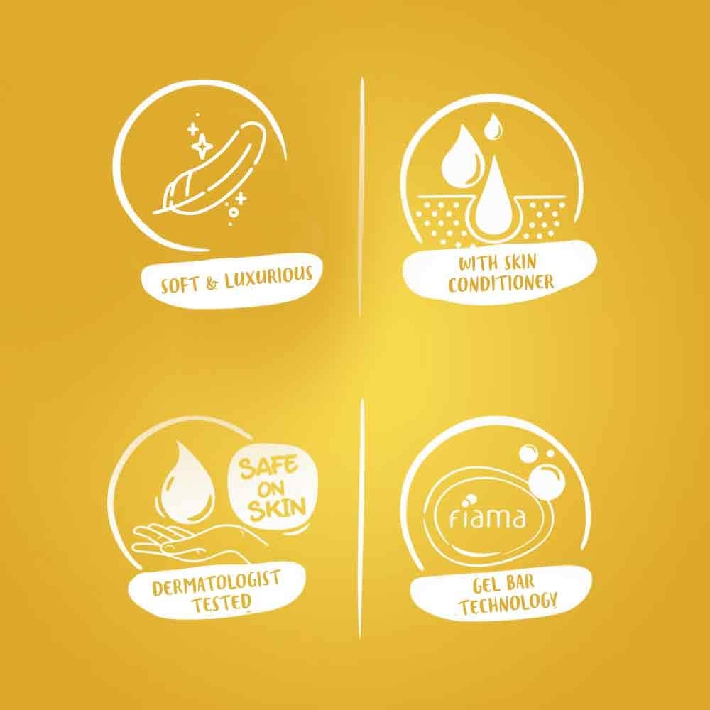 Flama gel bar golden sandalwood