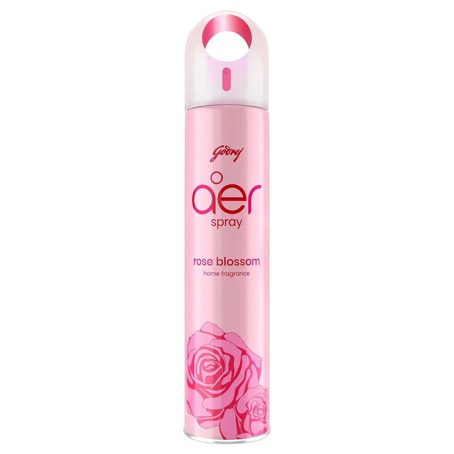 Godrej aer Spray | Room Freshener for Home & Office - Rose Blossom (220 ml) | Long-Lasting Fragrance