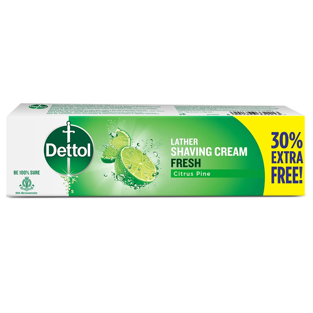 DETTOL SHAVING CREAM CITRUS PINE 60G