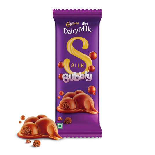 Dairy Milk Silk Bubbly Chocolate Bar, 46 g