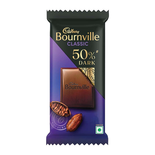 Cadbury Bournville Rich Cocoa 50% Dark Chocolate Bar