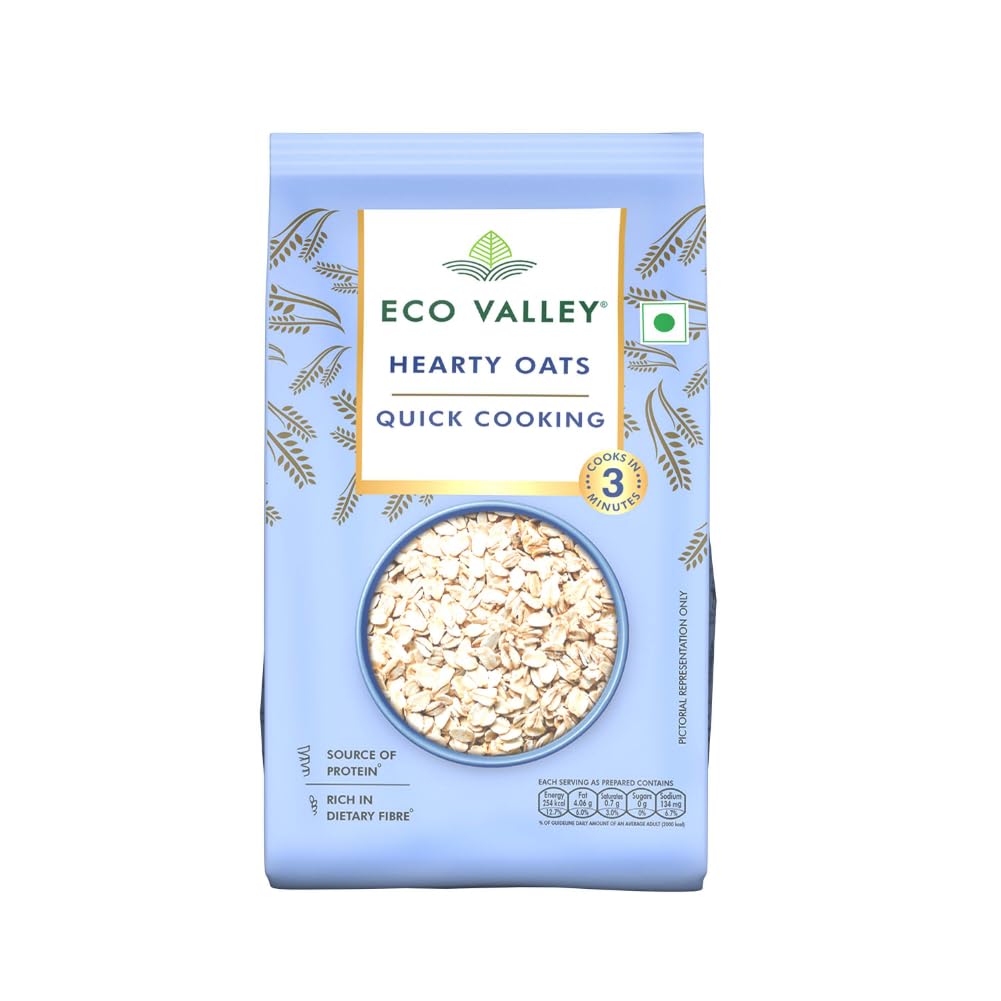 ECO VALLEY HEARTY OATS 400G