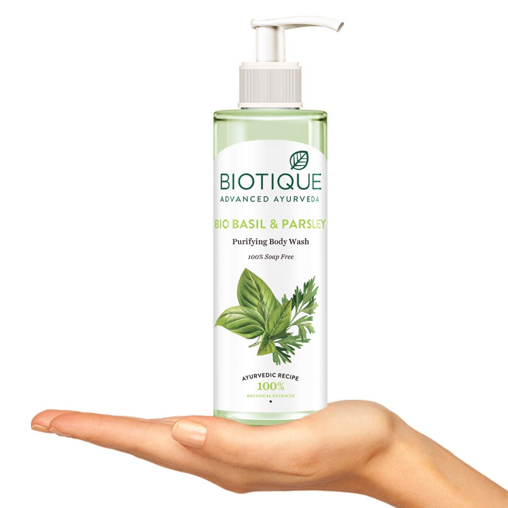 BIO BASIL &PARSLEY BODY WASH 200ML