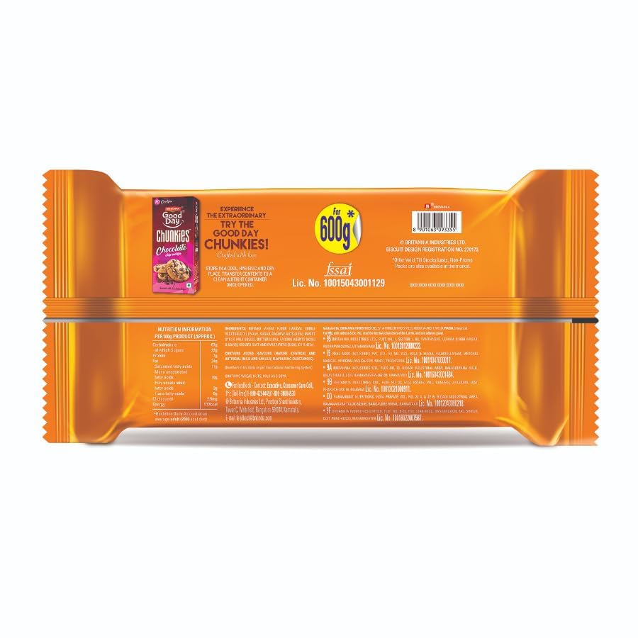 Britannia Good Day Cashew Cookies
