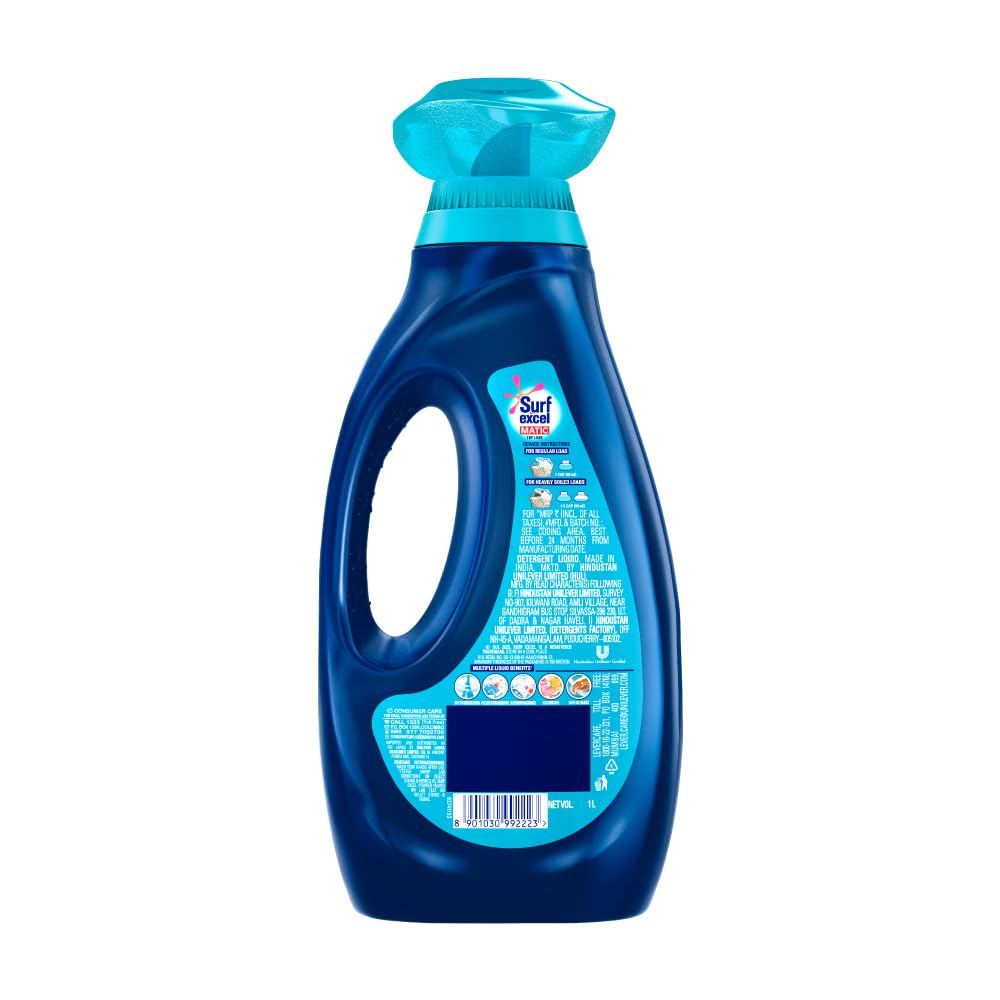 Surf Excel Matic Top Load Liquid Detergent 1L