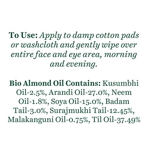 BIO. ALMOND OIL MAKEUP REMOVER 120ML