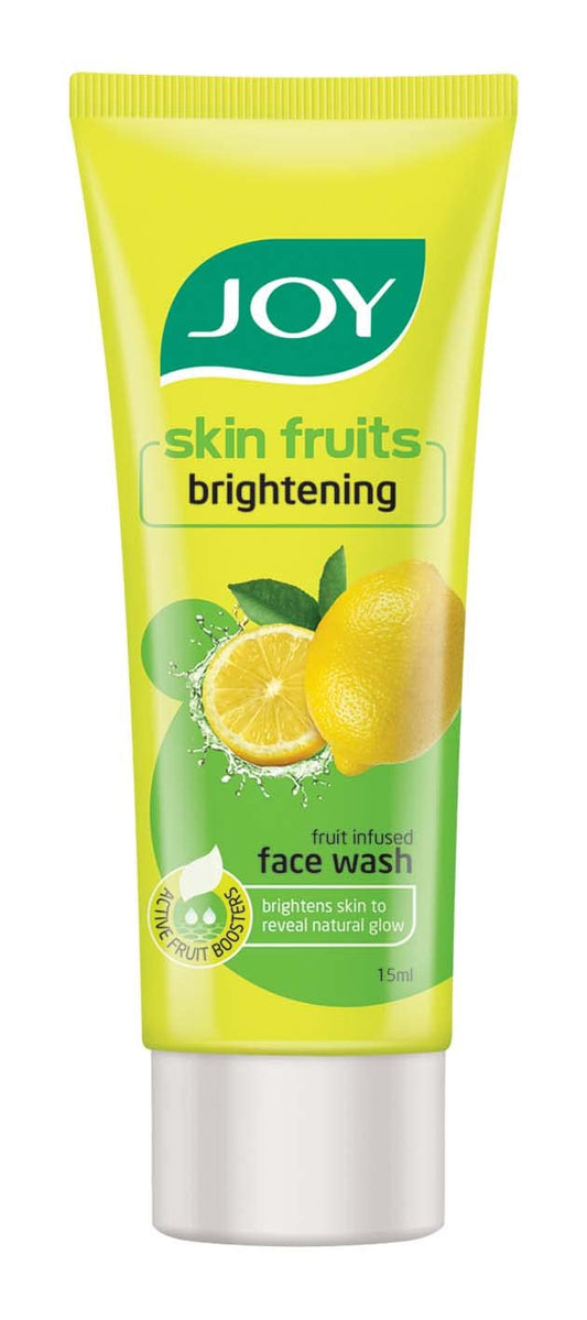 Joy Skin Fruits Lemon Brightening Face Wash 15 ml