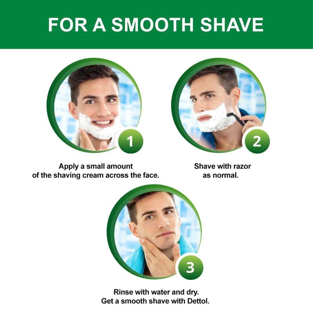 DETTOL SHAVING CREAM CITRUS PINE 60G