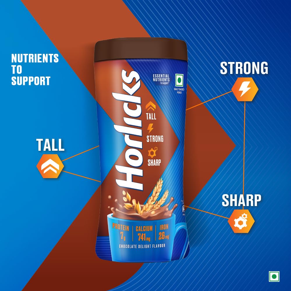 Horlicks Chocolate Nutrition Drink || Jar 1 kg