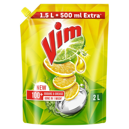 VIM LEMON DISHWASH LIQUID 2L