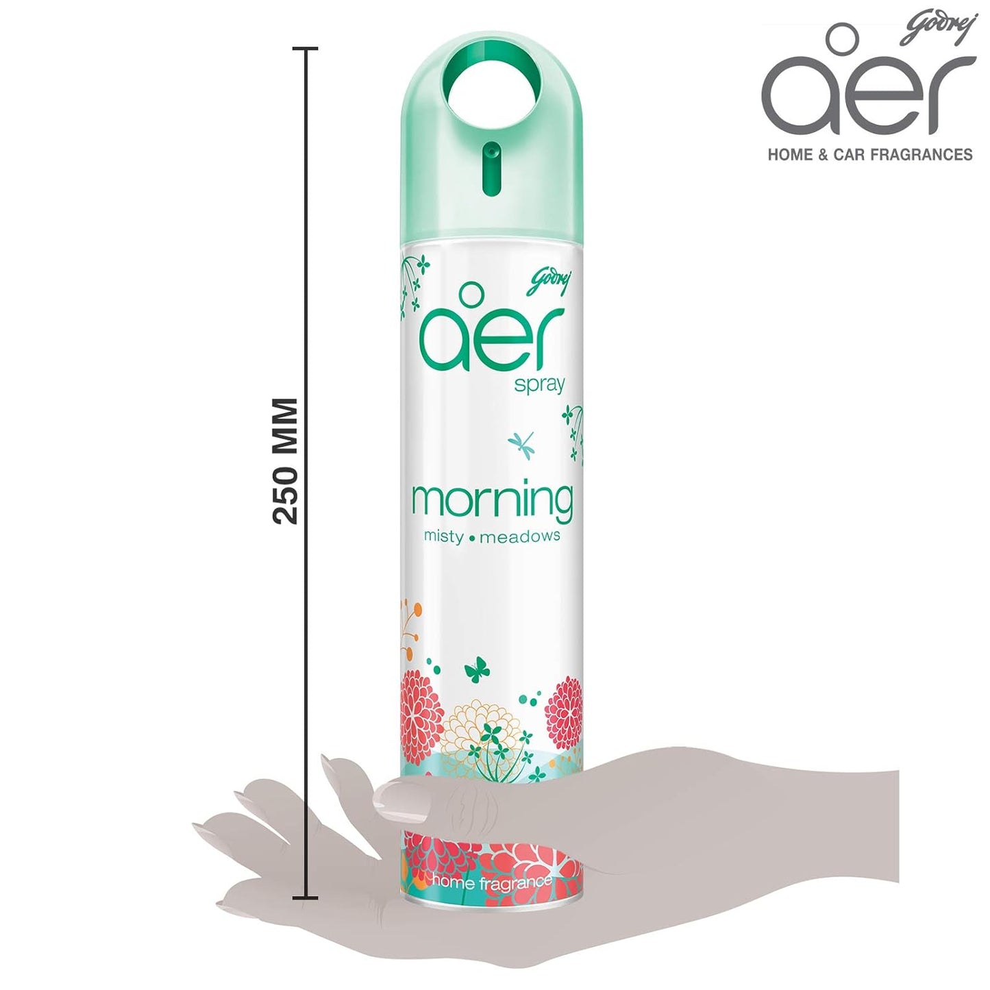 Godrej aer spray, Air Freshener for Home & Office - Morning Misty Meadows | Long-Lasting Fragrance