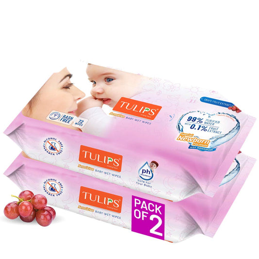 TULIPS WET WIPES