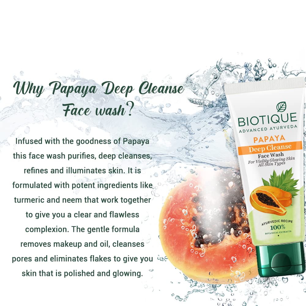 BIO PAPAYA DEEP CLEANSE FACE