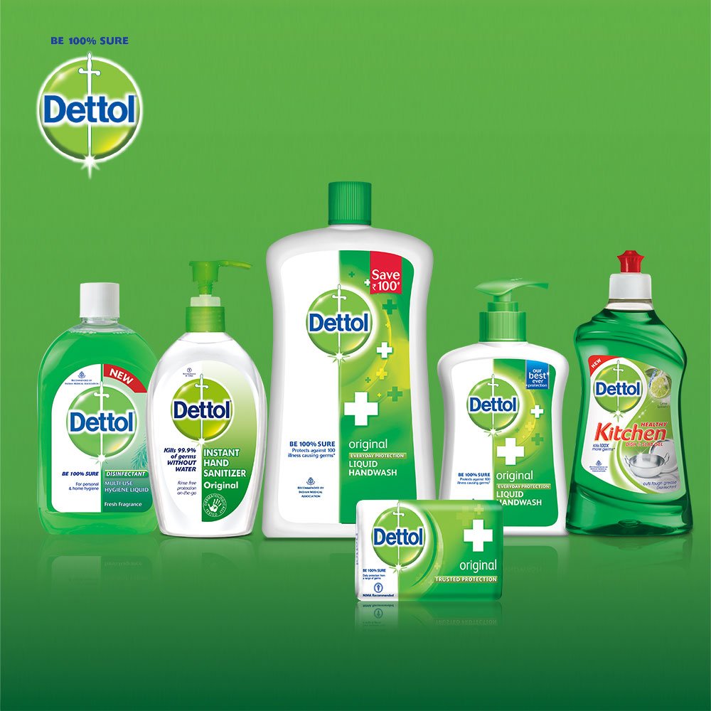 DETOL KITCHEN DISH WASH 400ML