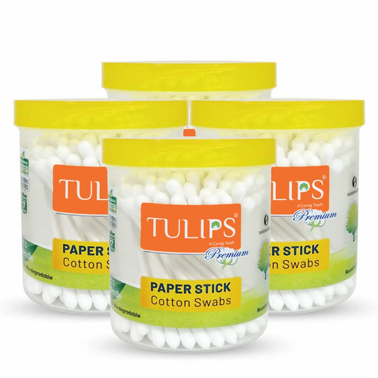 TU paper stick cotton swabs