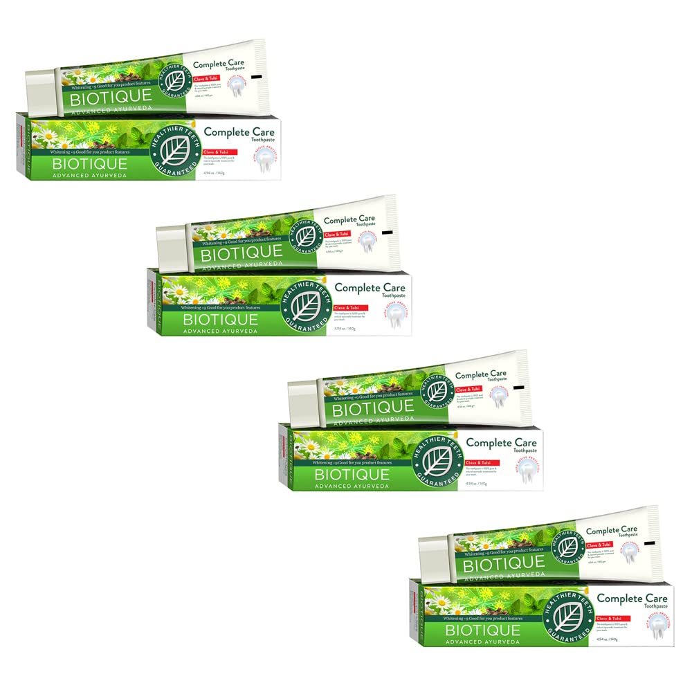 BIOTIQUE CLOVE & TULSI TOOTHPASTE 140G