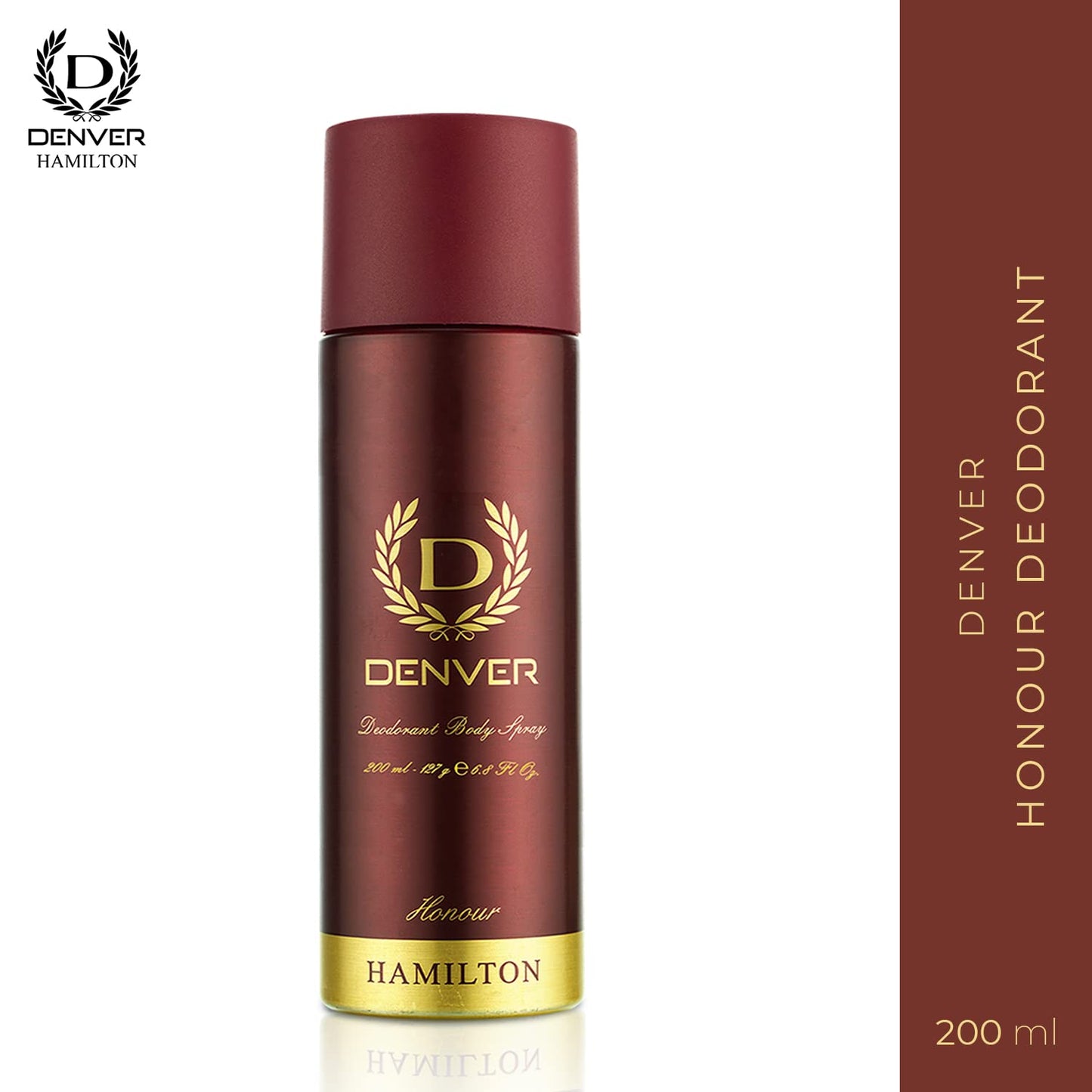 DENVER Honour Deodorant For Men - 165ML | Long Lasting Body Deo Spray for Men