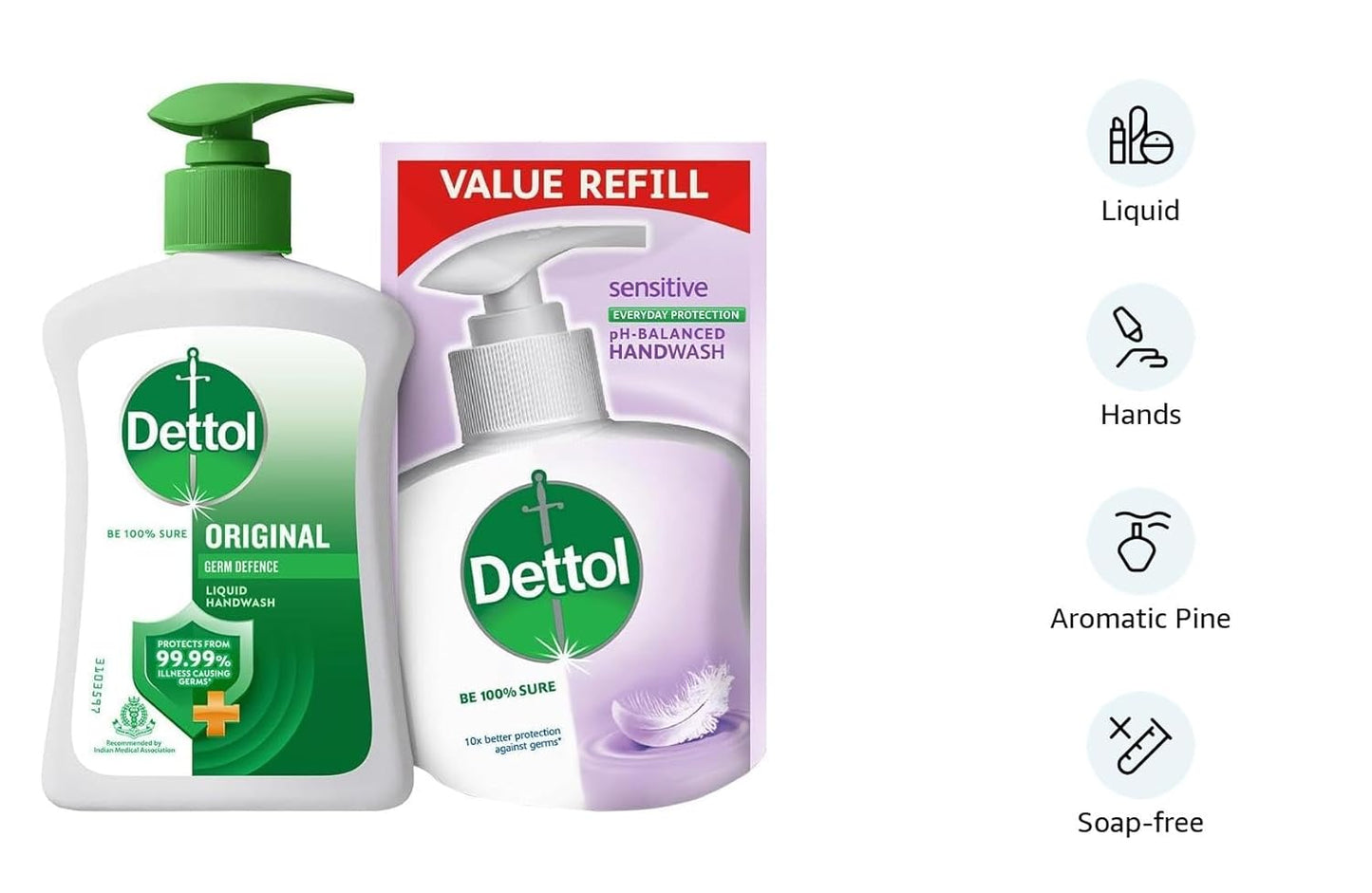 DETTOL ORIGINAL HW 200ML