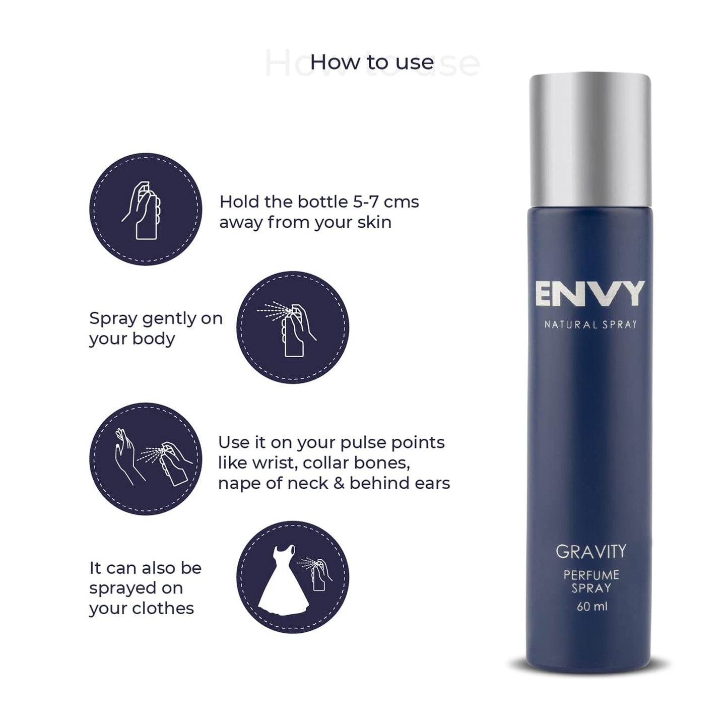 ENVY GRAVITY MEN SPRAY 60ML