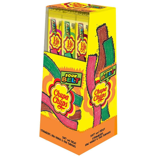 CHUPA CHUPS SOUR BELT RAW MANGO CANDY