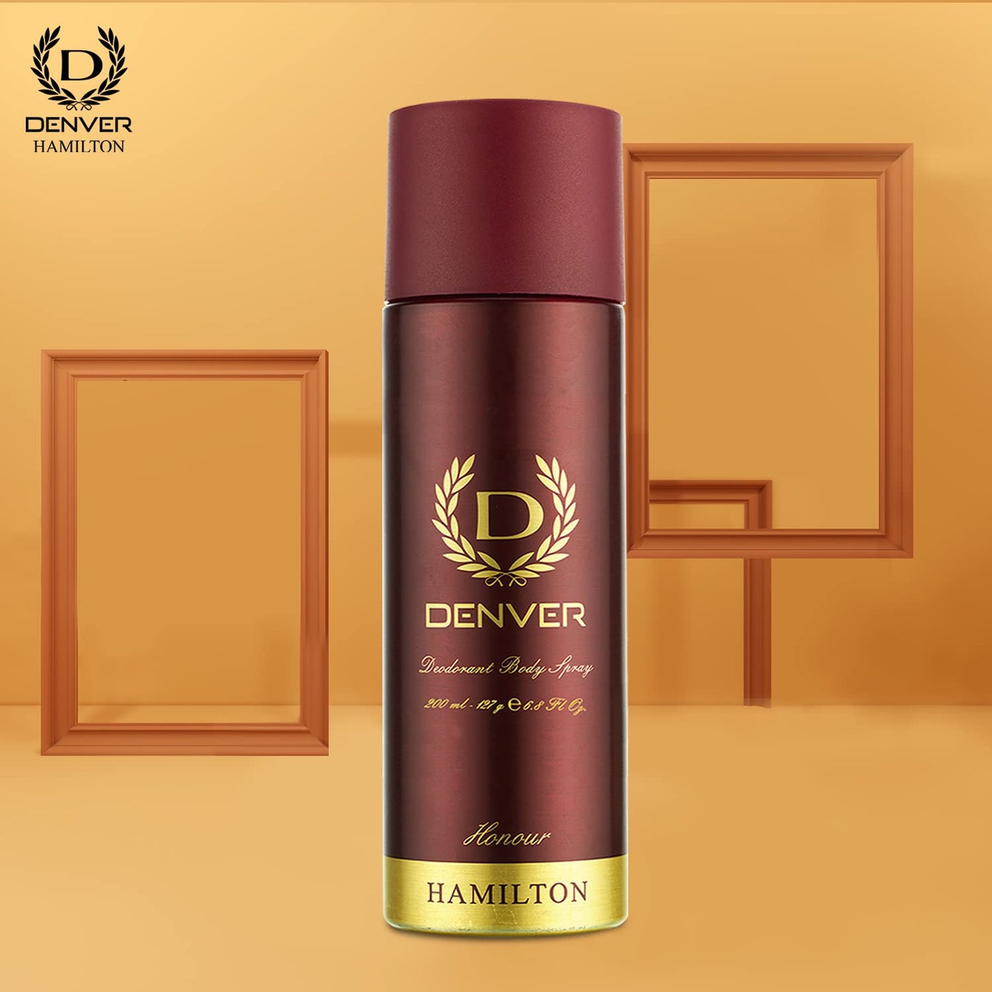 DENVER Honour Deodorant For Men - 165ML | Long Lasting Body Deo Spray for Men