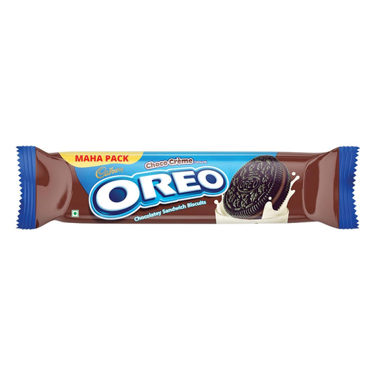Cadbury Oreo Chocolate Flavour Crème Sandwich Biscuit,108.55gram