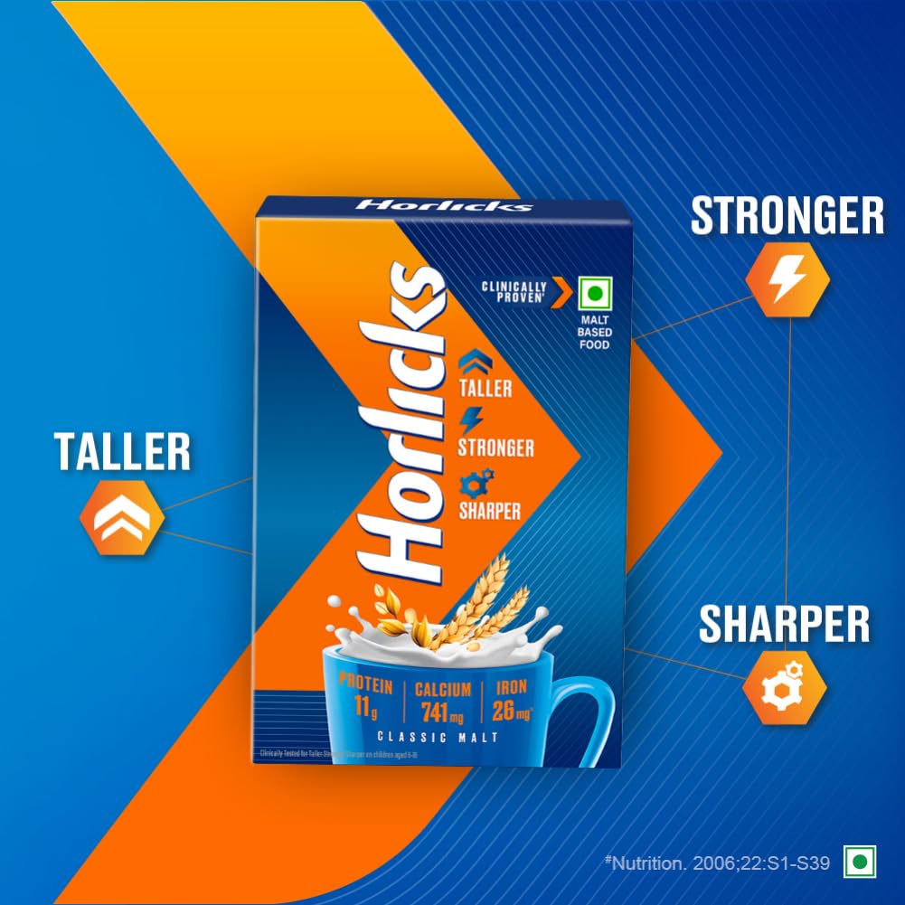 HORLICKS CLASSIC MALT 500G