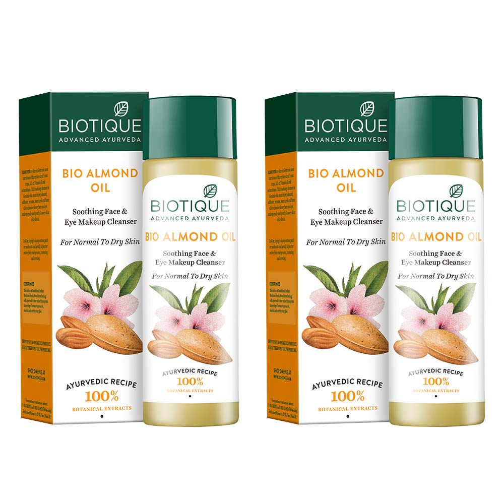 BIO. ALMOND OIL MAKEUP REMOVER 120ML