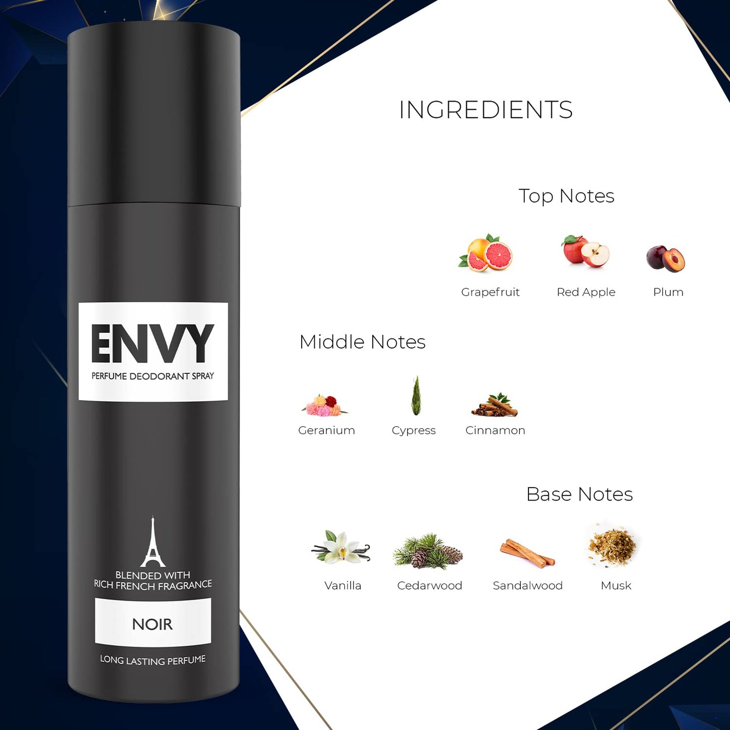 ENVY DEO NOIR 120ML