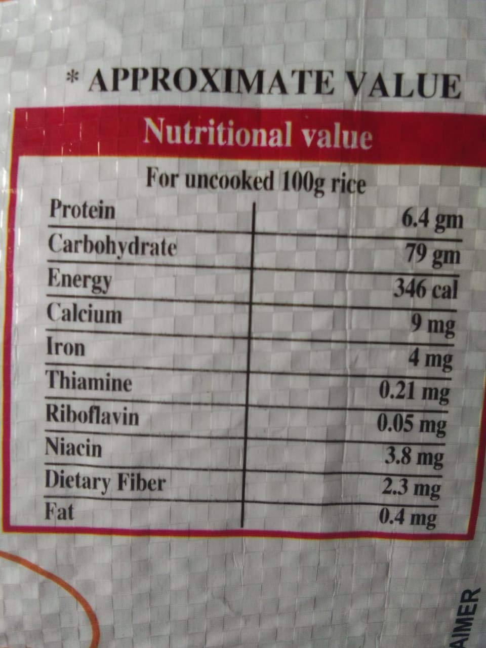 CHINNOR BEST RICE