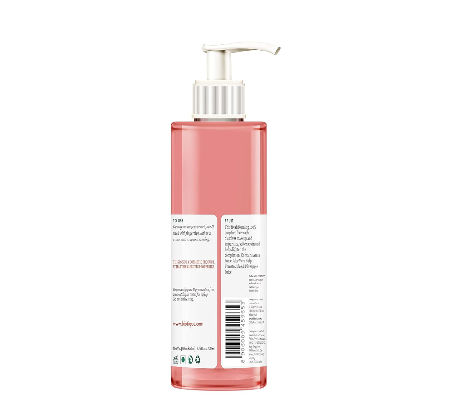 BIOTIQUE FRUIT BRIGHTENING FW 50ML