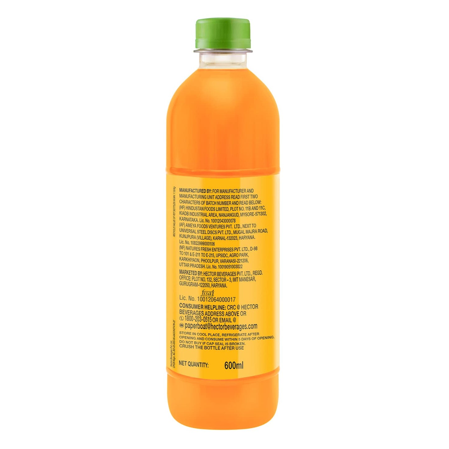 swing mango 600ml
