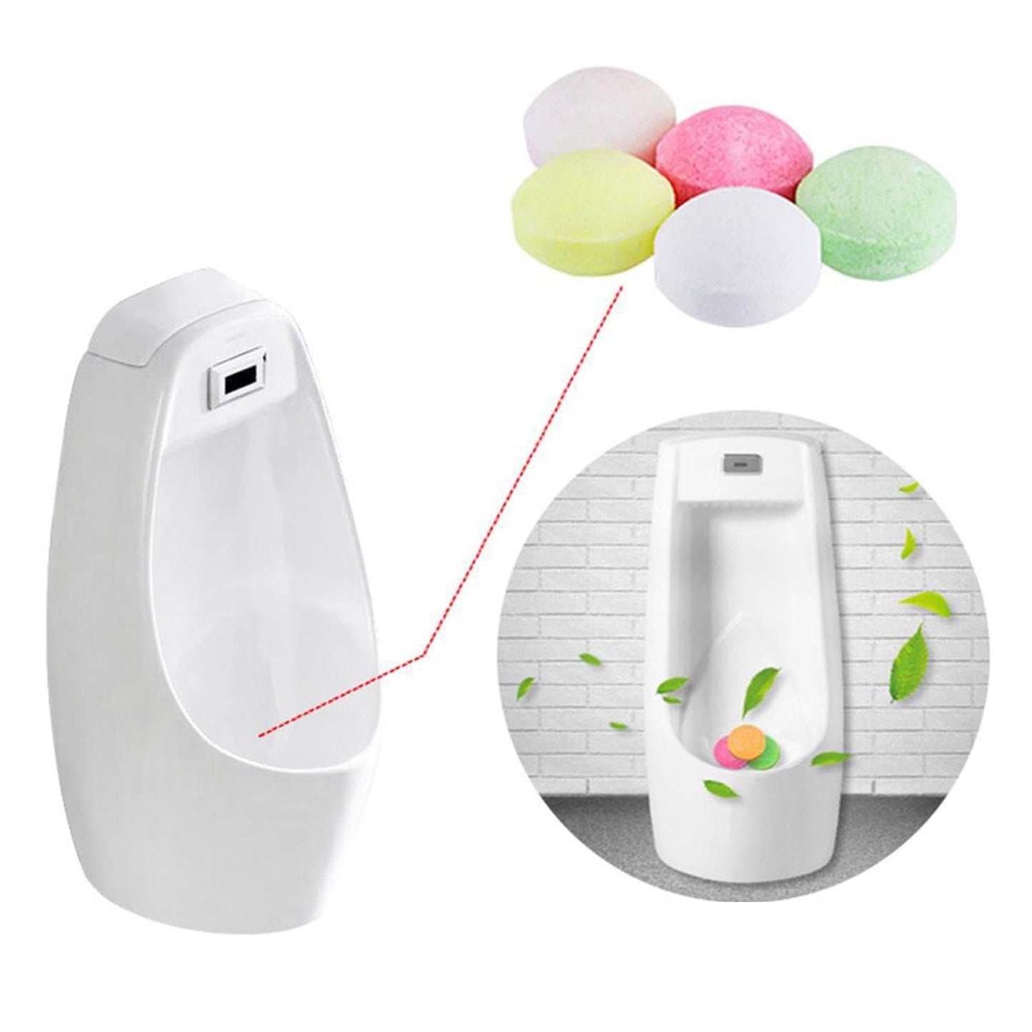 URINAL CUBES | SANI CUBES | BATHROOM FRESHENER FRAGRANCE BLOCKS, AIR FRESHENER for BATHROOM, TOILET, SHOE RACK, ETC. LONG-LASTING FRAGRANCE