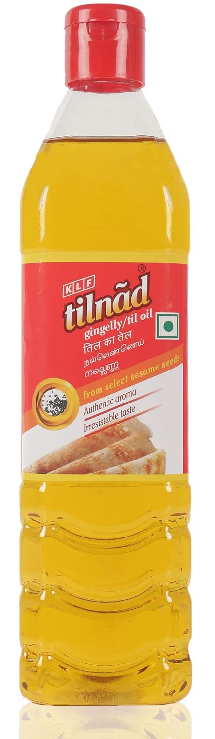 KLF Tilnad 100% Pure Til Oil/Sesame Oil 1000 ML Pet Bottle