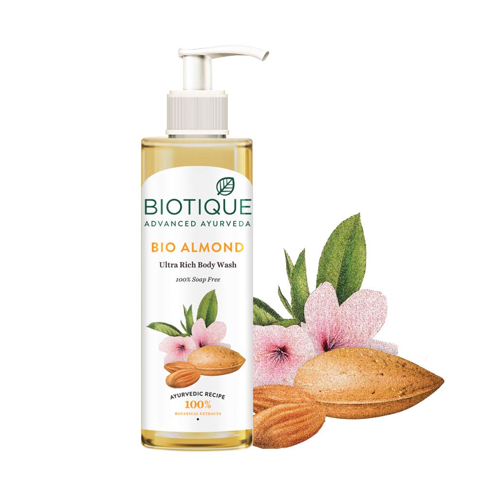 BIO ALMOND OIL BODY WASH 200ML