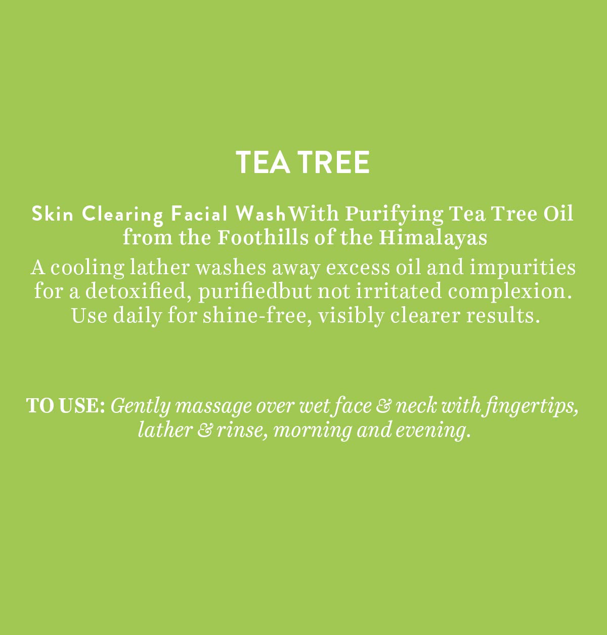 BIO TEA THREE FACE WASH 150ML