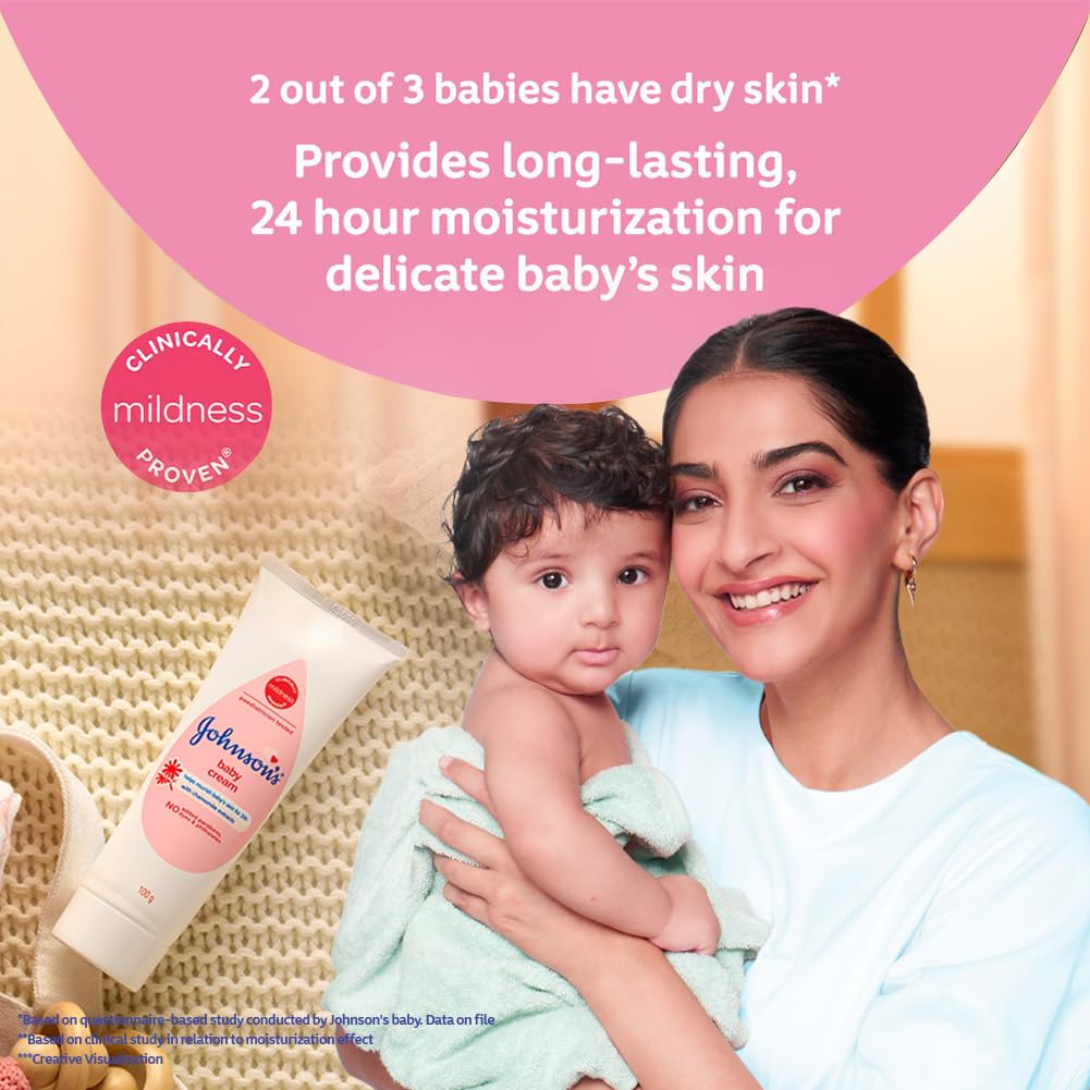 Johnson's Baby Cream, 50g