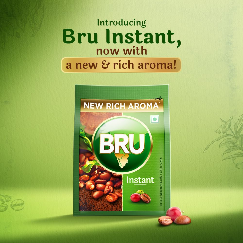 BRU INSTANT COFFEE POUCH 100G
