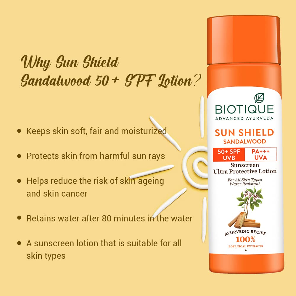 BIO. SUNSCREAM SANDALWOOD 50+SPF 50M
