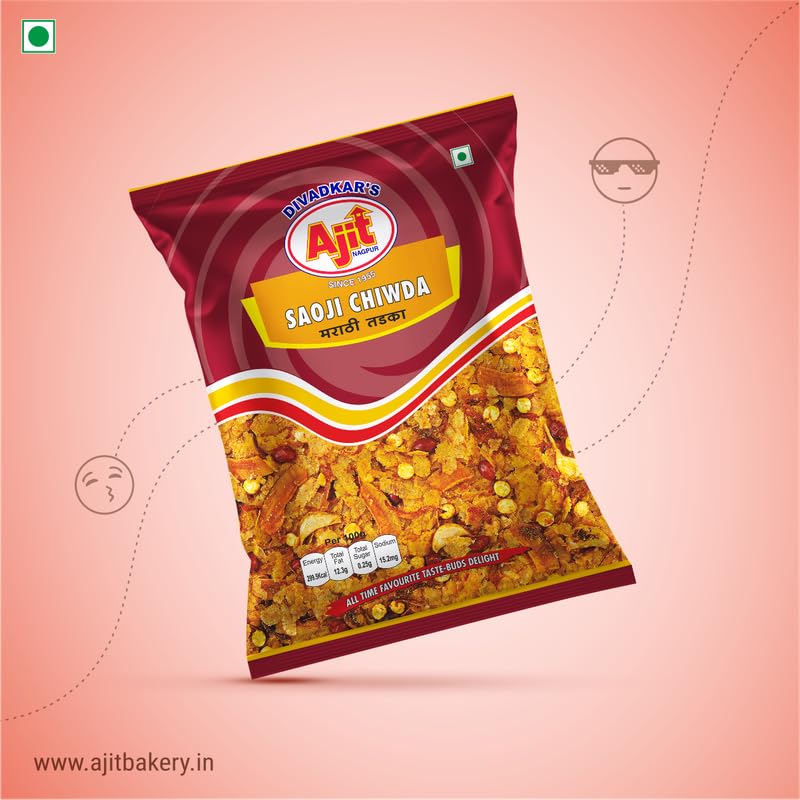 AJIT Saoji Chiwda 225G