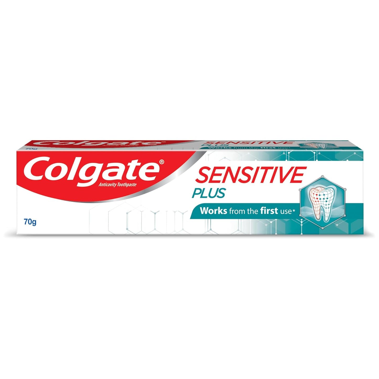 Colgate Sensitive Plus Relief Toothpaste, 70G, With Pro-Argin Technology, Clinically Proven Formula Provides Instant Relief Tooth Paste For Instant & Lasting Sensitivity Relief