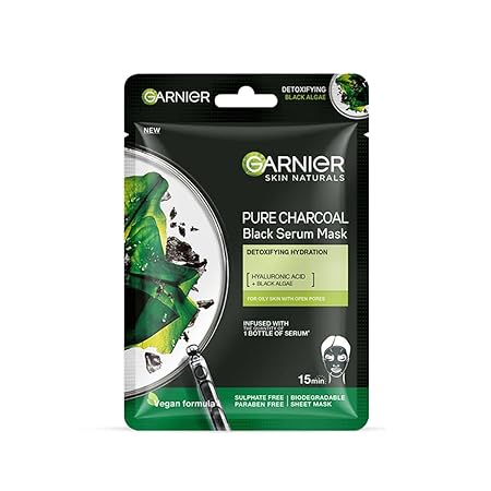 GARNIER CHARCOAL MASK 28G