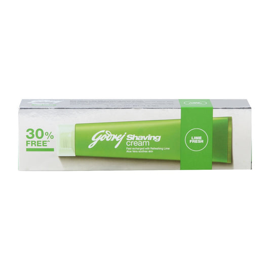 Godrej Shaving Cream - Lime Fresh, 78g Tube