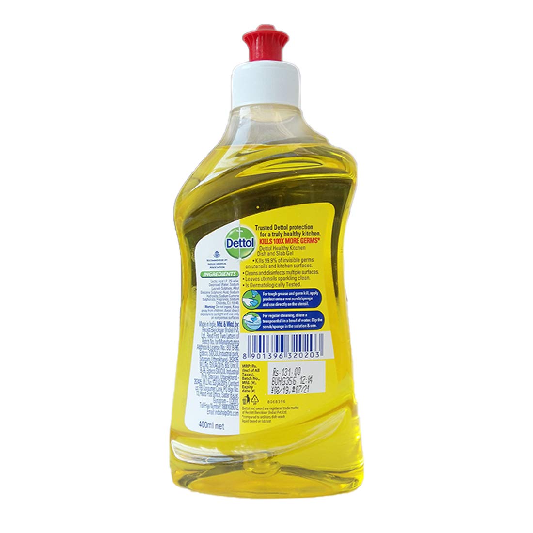DETOL KITCHEN DISH WASH 400ML