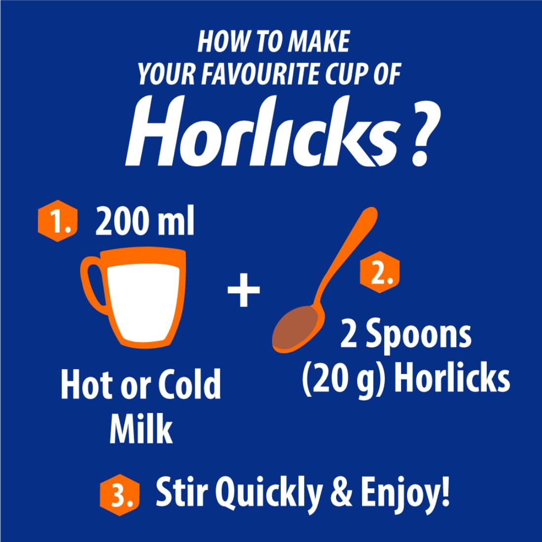 Horlicks Chocolate Nutrition Drink || Jar 500 g