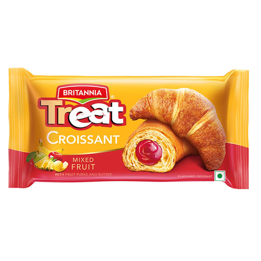 Britannia Treat Mixed Fruit Croissant 47 g